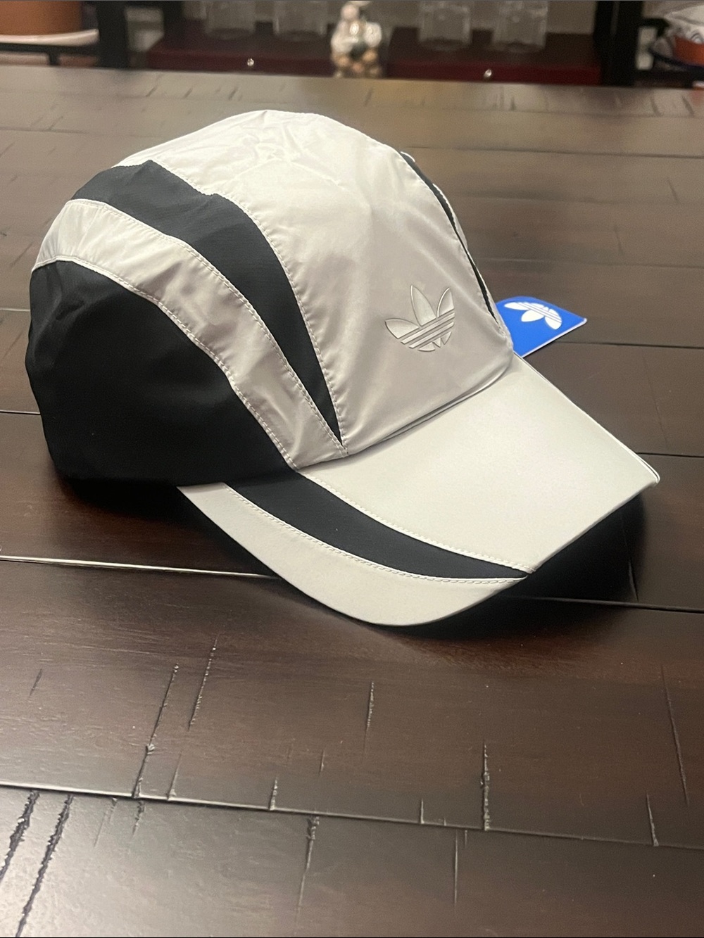 Adidas Teamgeist Hat Cap Running new gray black